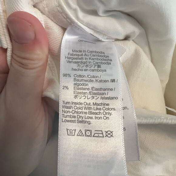 Madewell The Perfect Vintage Wide Leg Crop Jean NWT sz 31 - Picture 7 of 7